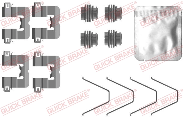 Accessory Kit, disc brake pad